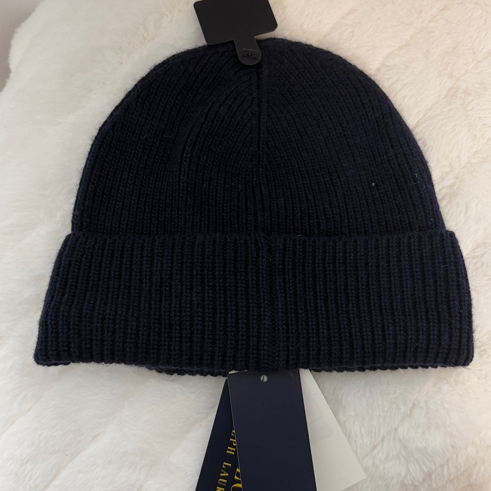 NWT Polo Ralph Lauren Dalmatian Beanie - Picture 5 of 5